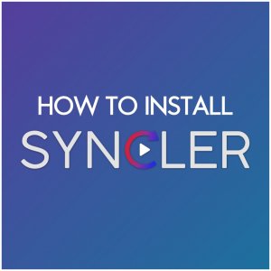 how to install syncler android tv apk